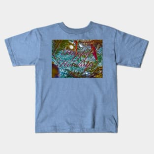 Happy Holidays! Lights & Ornaments Kids T-Shirt